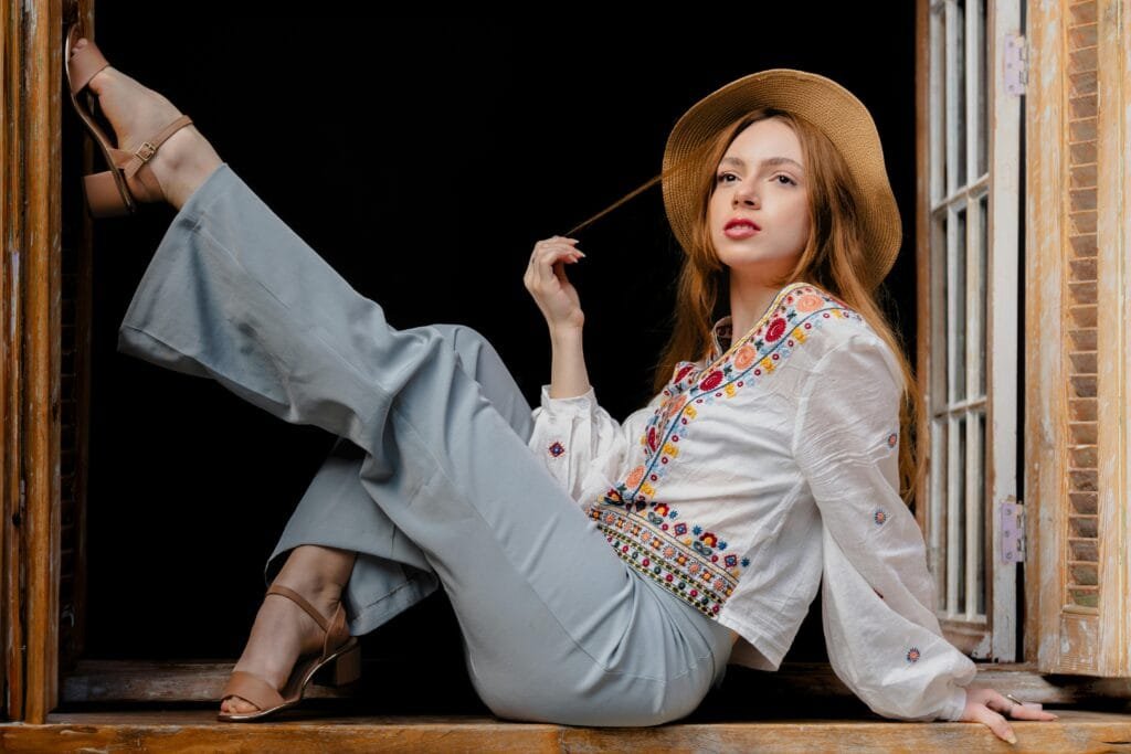 Flared Pants