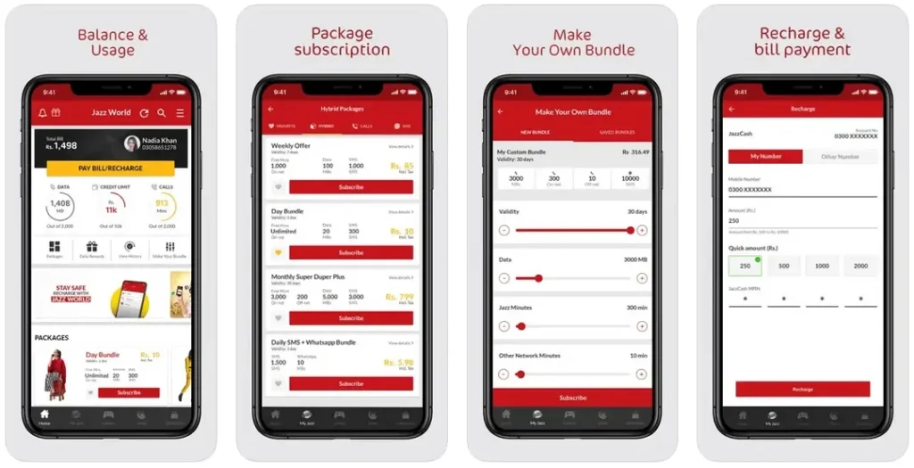 jazz call package