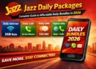 Jazz Daily Internet Package Codes and Prices (2026)