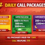 Jazz Daily Call Package Code, Price and Activation Guide (2026)
